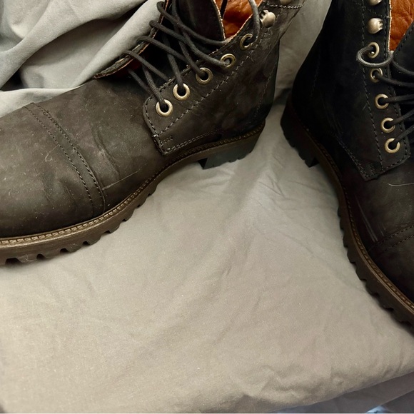 Portland Leather Boots by Patina in Chocolate Brown, 10 D - Picture 6 of 11